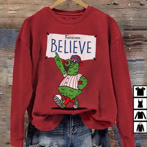 Philadelphia Phillies Believe Postseason 2023 sweaters