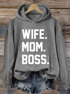 Frau Mama Boss Hoodie 