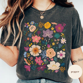 Wildflower Nature-inspired T-Shirt