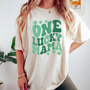 One Lucky Mama  Patrick's Day T-Shirt