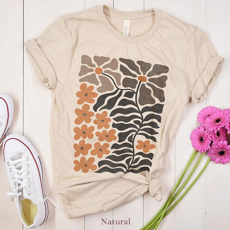 Botanica Vintage Flowers T-Shirt