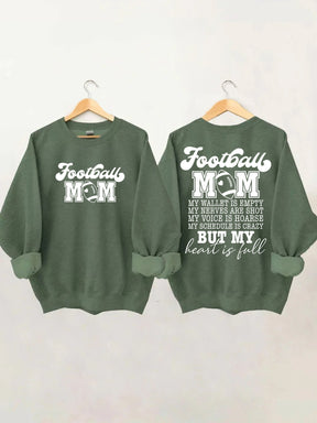 Football maman mon portefeuille est vide Sweatshirt