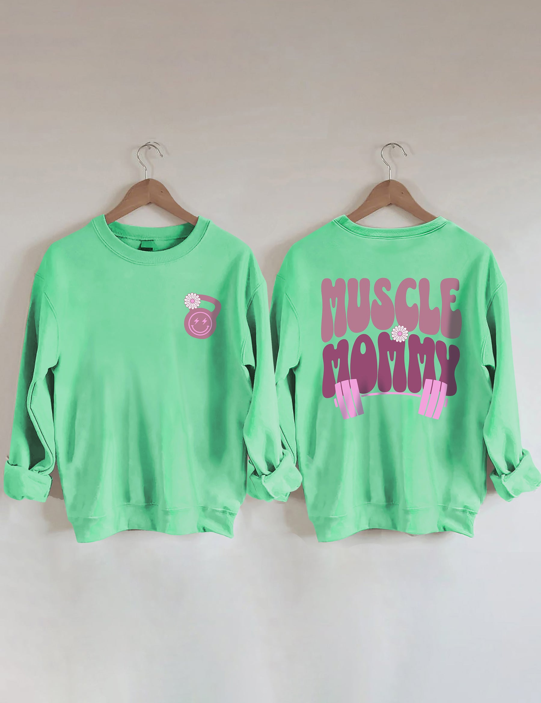 Muscle Mommy Pump Cover Sweatshirt 