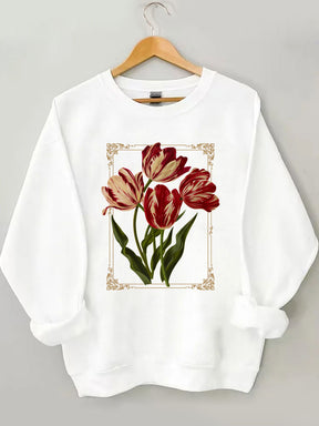 Flowers Botanical Sweatshirt