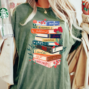 Tour Books Lover Gift T-Shirt