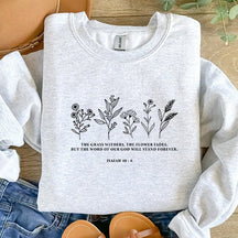 Wild Flowers Religious Gift Sweatshirt