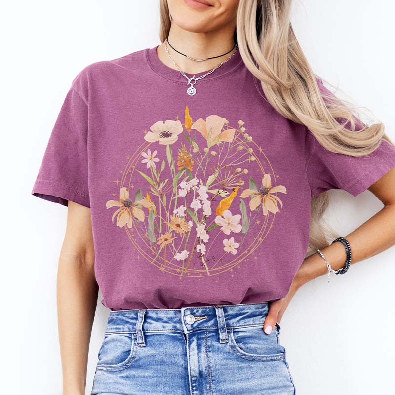 Wildflowers Comfort Colors Gift T-Shirt