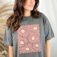 Daisy Flowers Floral T Shirt