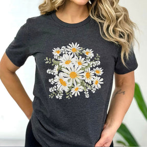 Daisy Wildflower Bouquet T-shirt