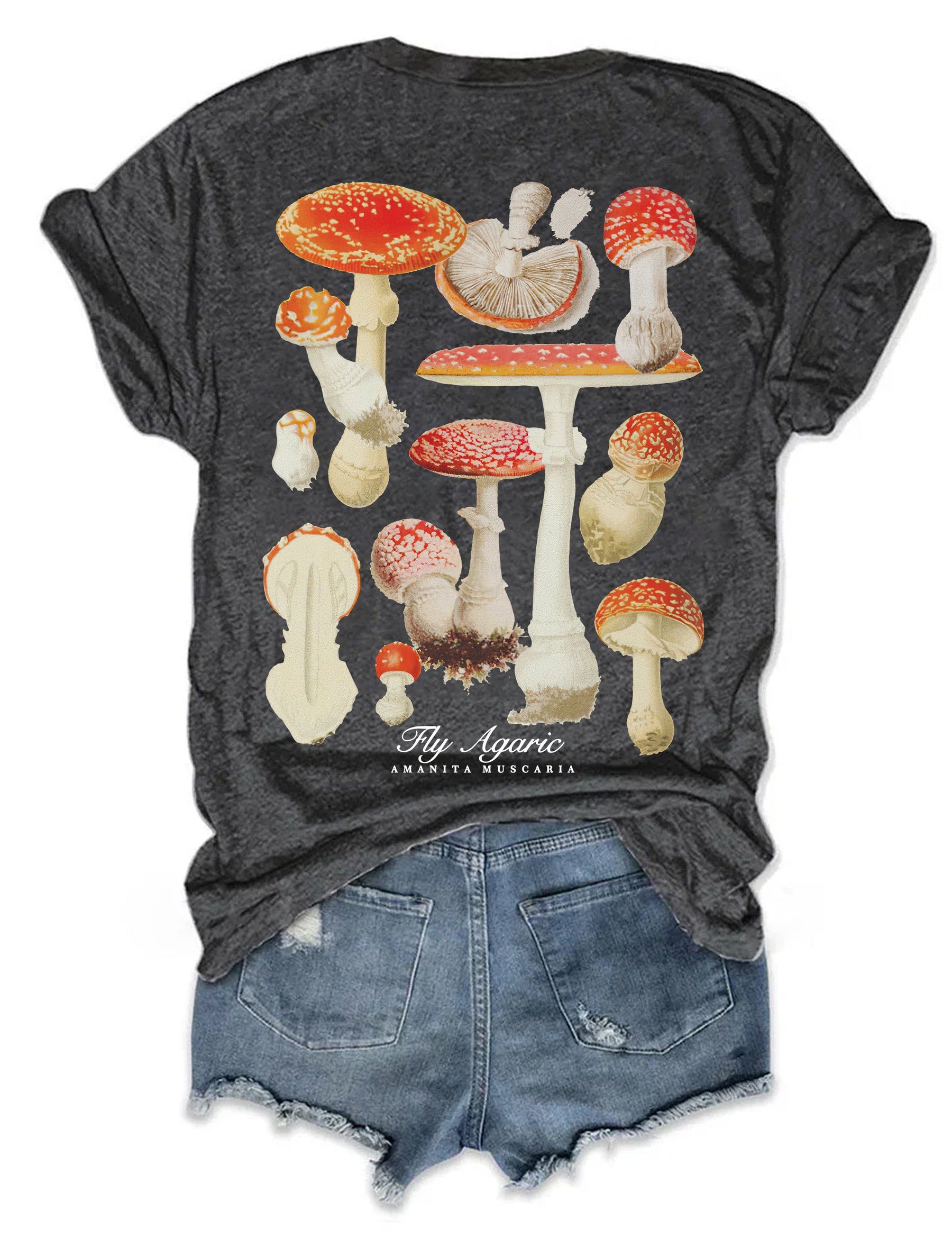 Life Is Good Mushroom T-shirt