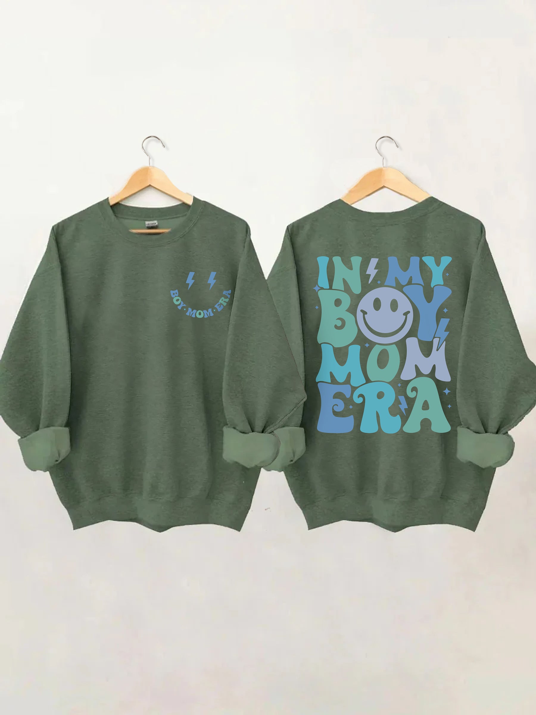 In My Boy Mom Era Sweatshirt 