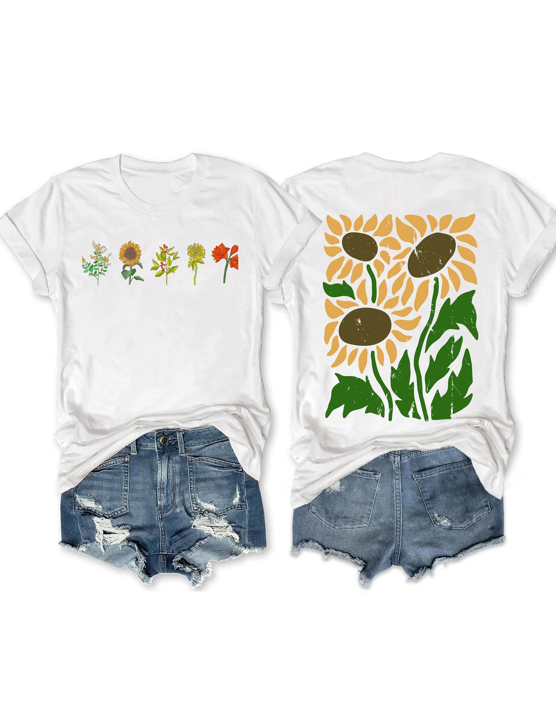 Boho Tournesol T-shirt