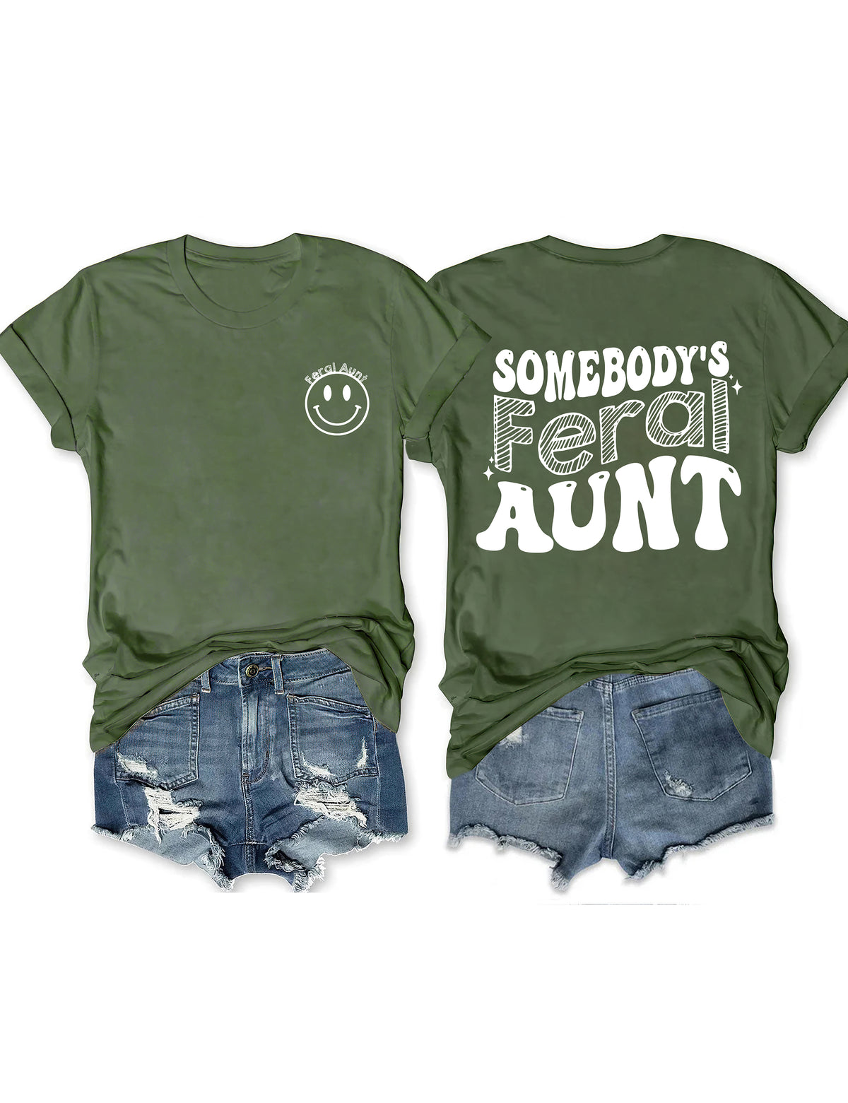 Somebody¡¯s Feral Aunt T-shirt