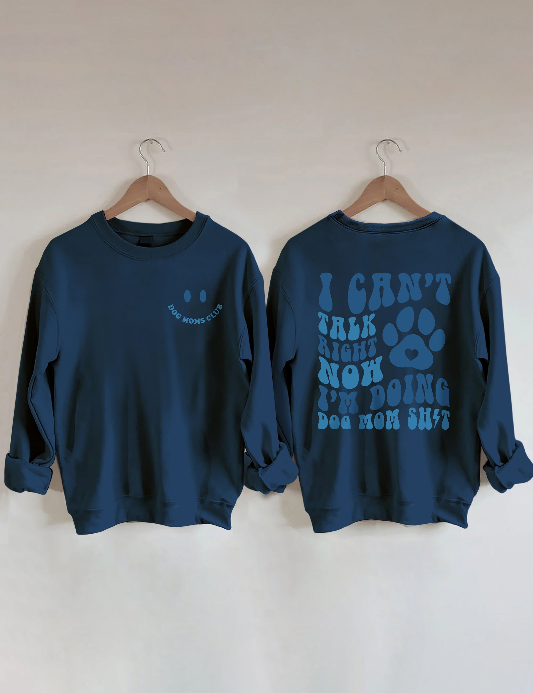 Ich kann gerade nicht reden, ich mache Dog Mom Shit Sweatshirt 