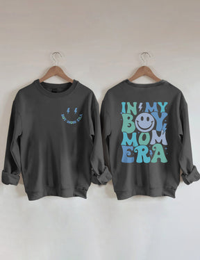 In My Boy Mom Era Sweatshirt 