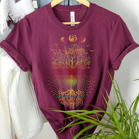 Moon Forest Tree Life T-Shirt