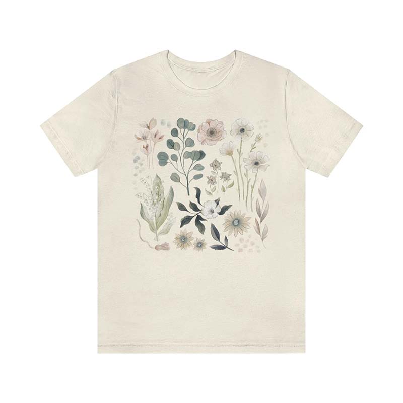 Forestcore Flowers Botanical T-Shirt