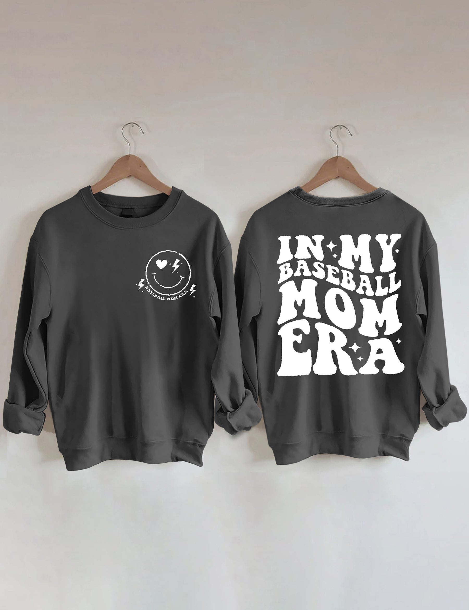 In meinem Baseball Mom Era Sweatshirt 