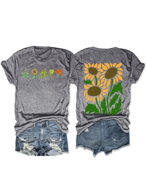 Boho Tournesol T-shirt