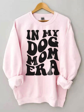 Dans mon chien Mom Era Sweatshirt