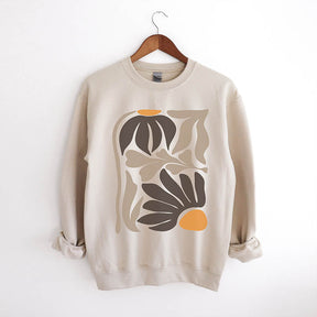 Retro Flower Nature Minimalist Sweatshiirt