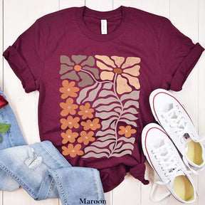 Botanica Vintage Flowers T-Shirt