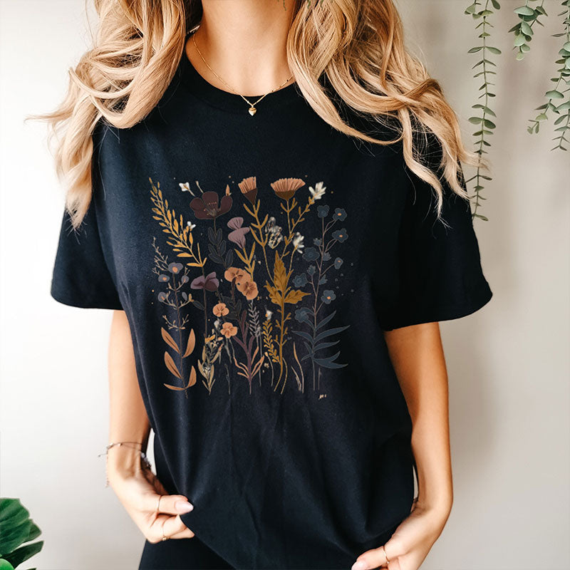 Floral Wildflower Lover T-shirt