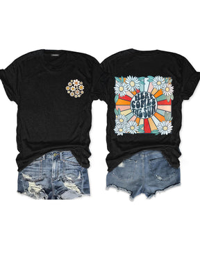 Here Comes The Sun Boho T-shirt