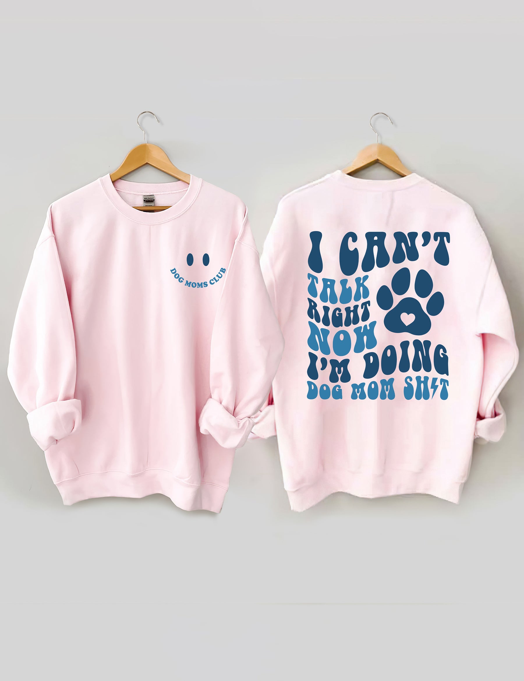 Ich kann gerade nicht reden, ich mache Dog Mom Shit Sweatshirt 