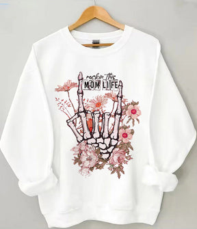 Rockin Cette maman vie Sweatshirt