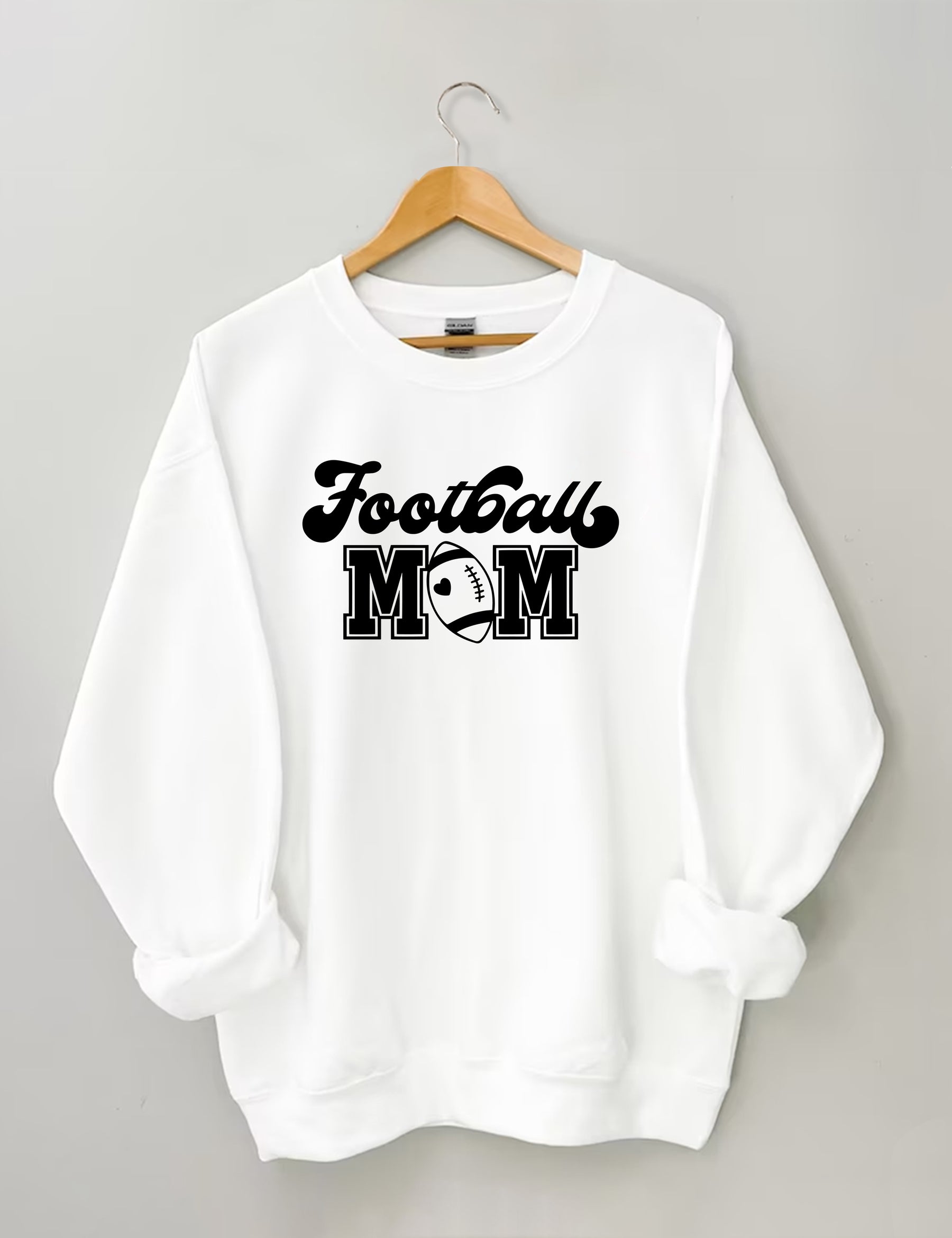 Football maman mon portefeuille est vide Sweatshirt