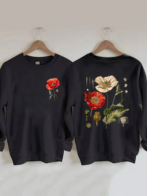 Sweat-shirt Vintage Poppy