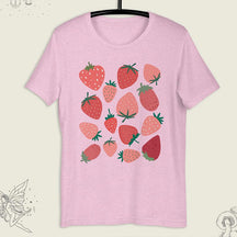 Cute Strawberry Fruit Gift T-Shirt