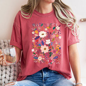 Wildflower Garden  Floral T-shirt