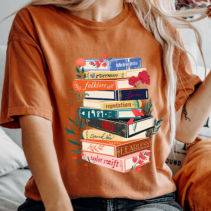 Tour Books Lover Gift T-Shirt