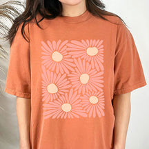 Daisy Flowers Floral T Shirt