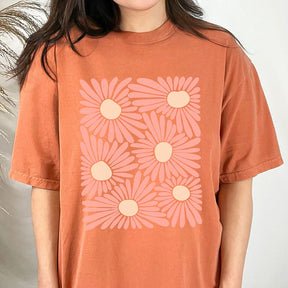 Daisy Flowers Floral T Shirt