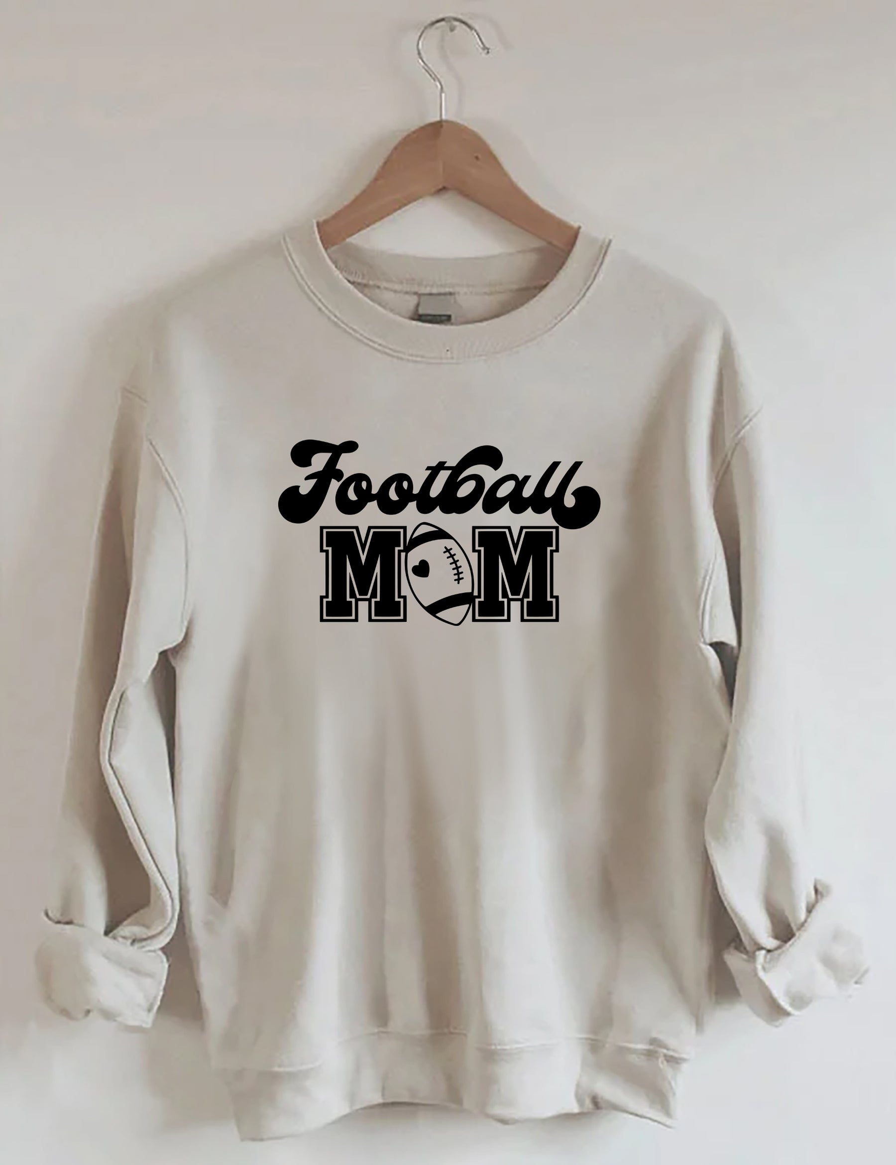 Football maman mon portefeuille est vide Sweatshirt