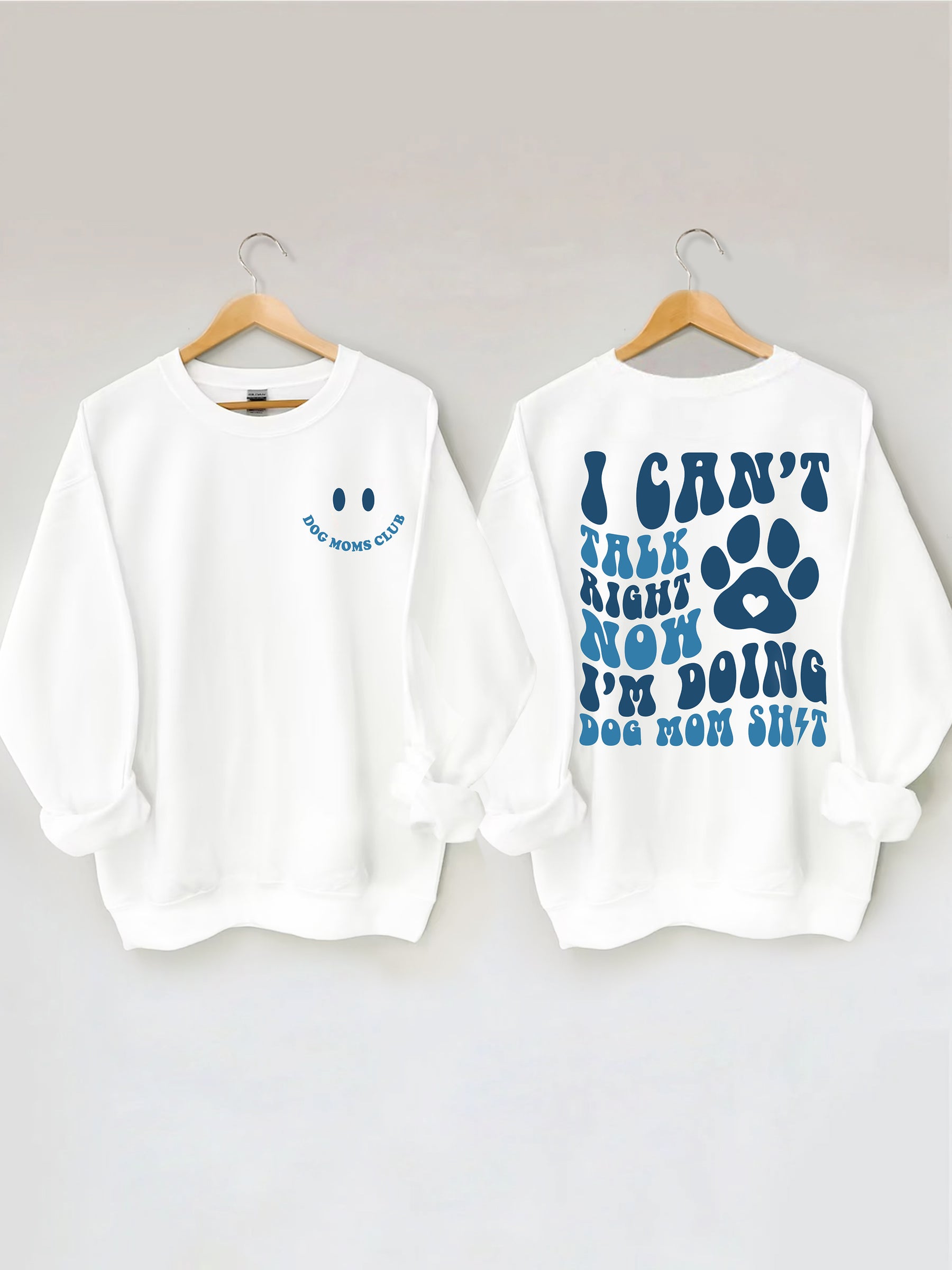 Ich kann gerade nicht reden, ich mache Dog Mom Shit Sweatshirt 