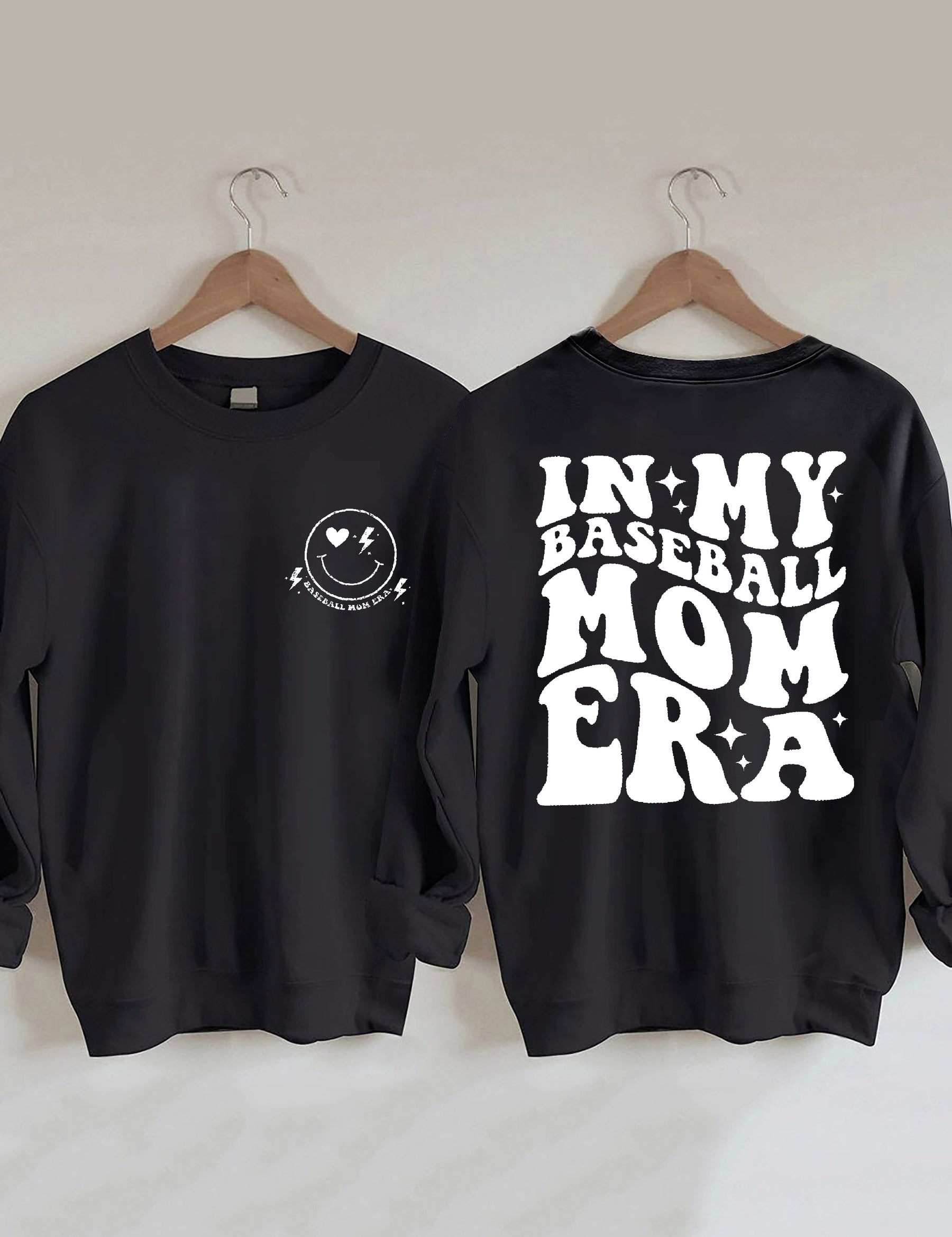 In meinem Baseball Mom Era Sweatshirt 