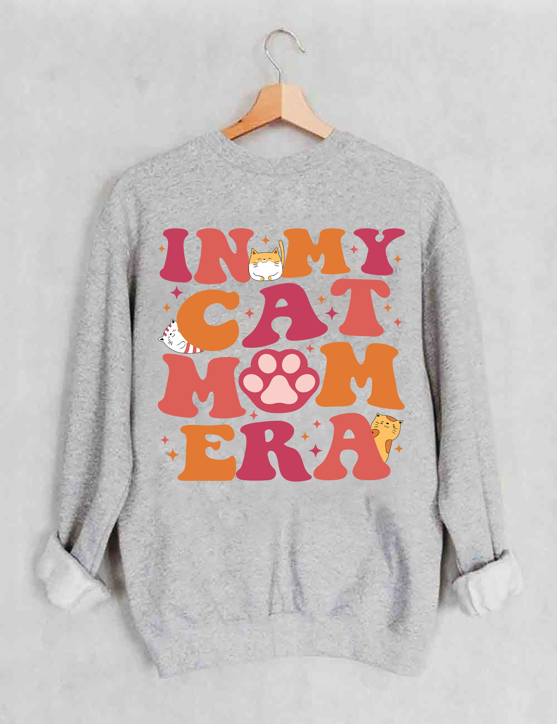 In My Cat Mom Era Sweatshirt