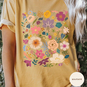 Wildflower Nature-inspired T-Shirt