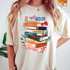 Tour Books Lover Gift T-Shirt