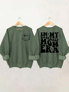 In meinem Baseball Mom Era Sweatshirt 