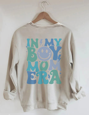 In My Boy Mom Era Sweatshirt 