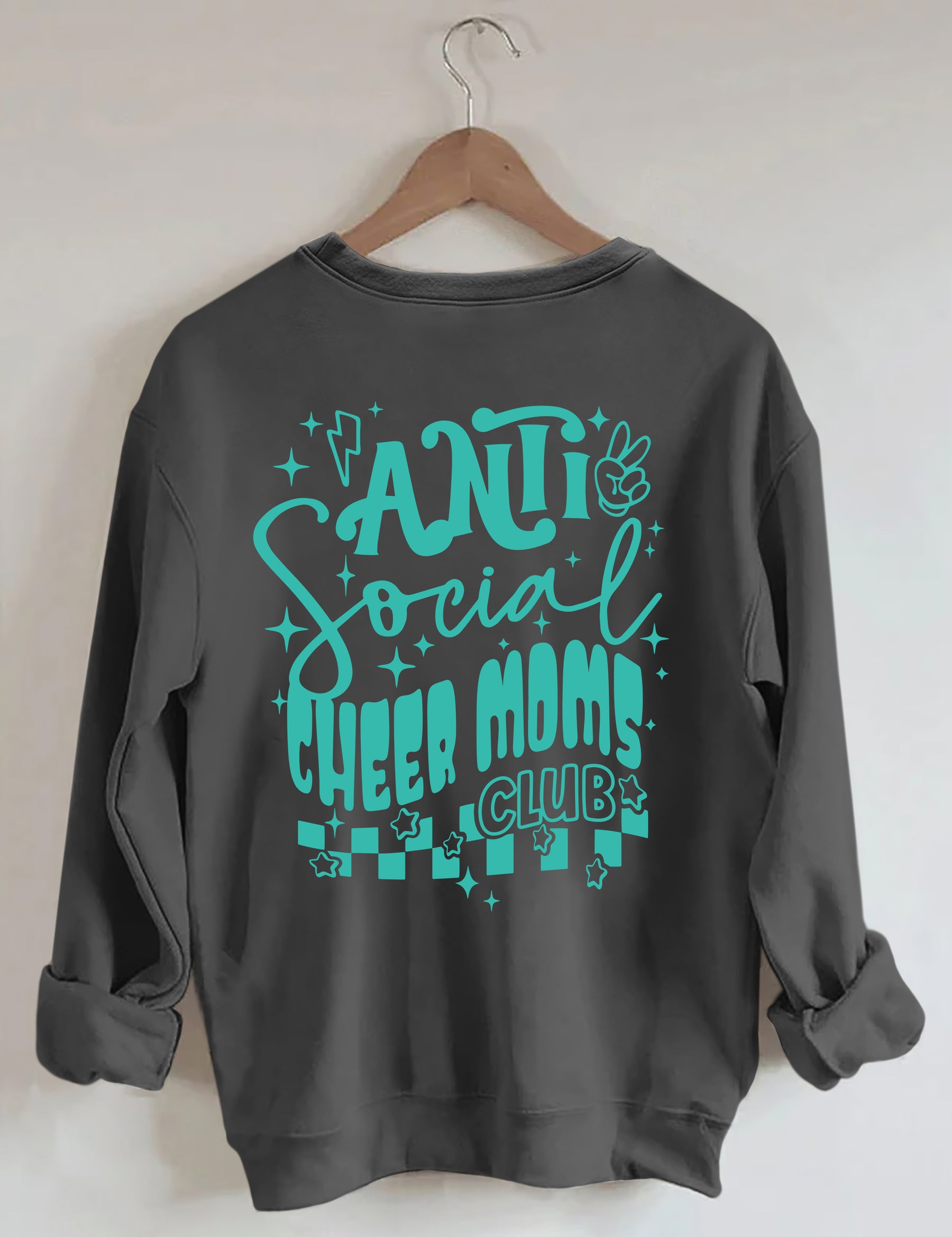 Antisocial Cheer Moms Club Sweatshirt