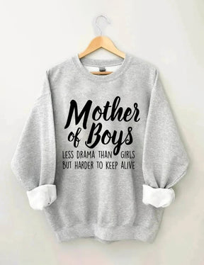 Mutter-von-Jungen-Sweatshirt 