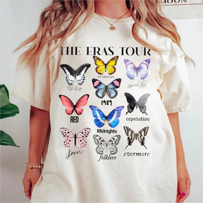 T-shirt vintage The Eras Tour Butterfly