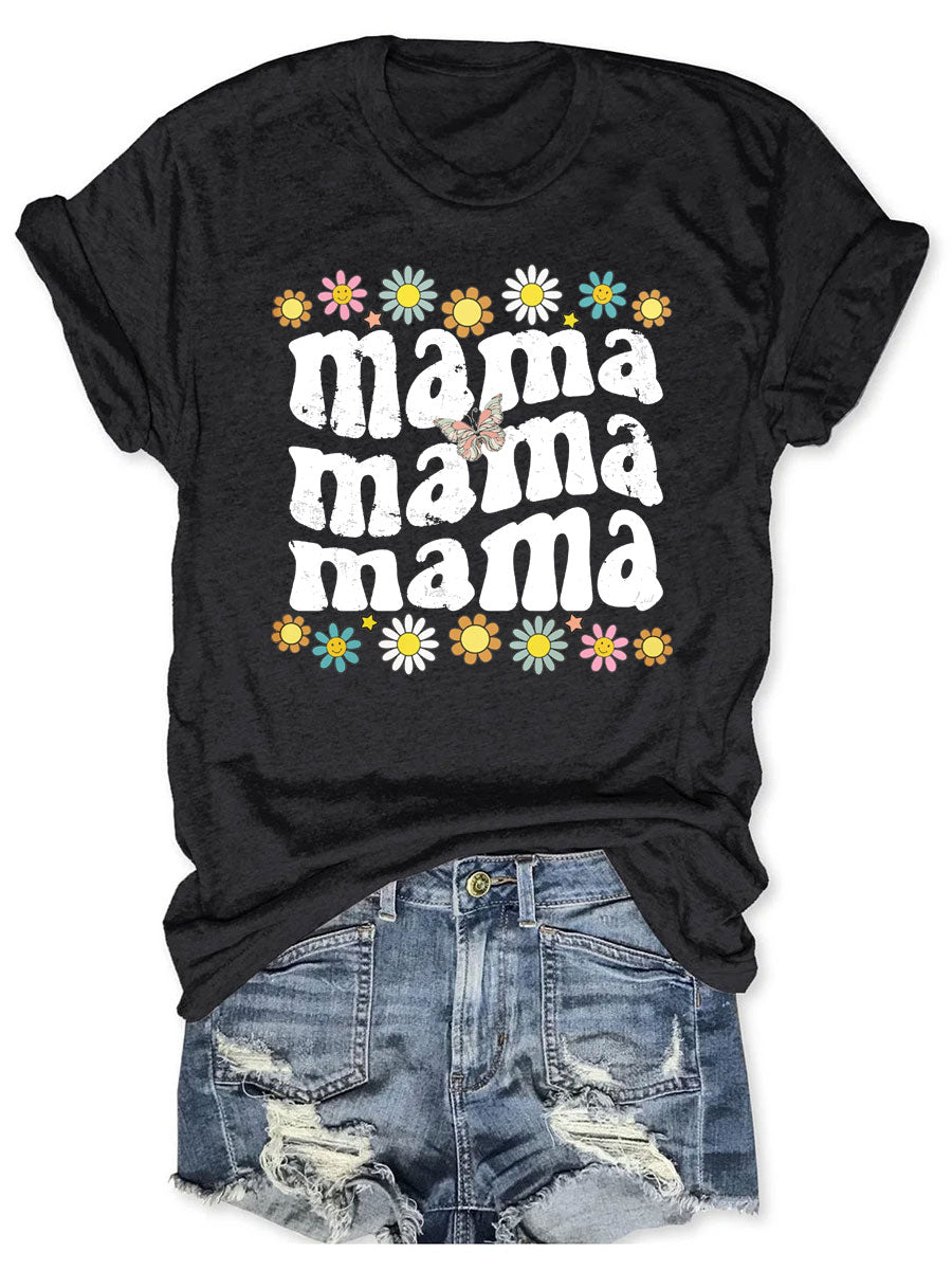 Mama Flower T-shirt