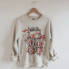 Rockin Cette maman vie Sweatshirt